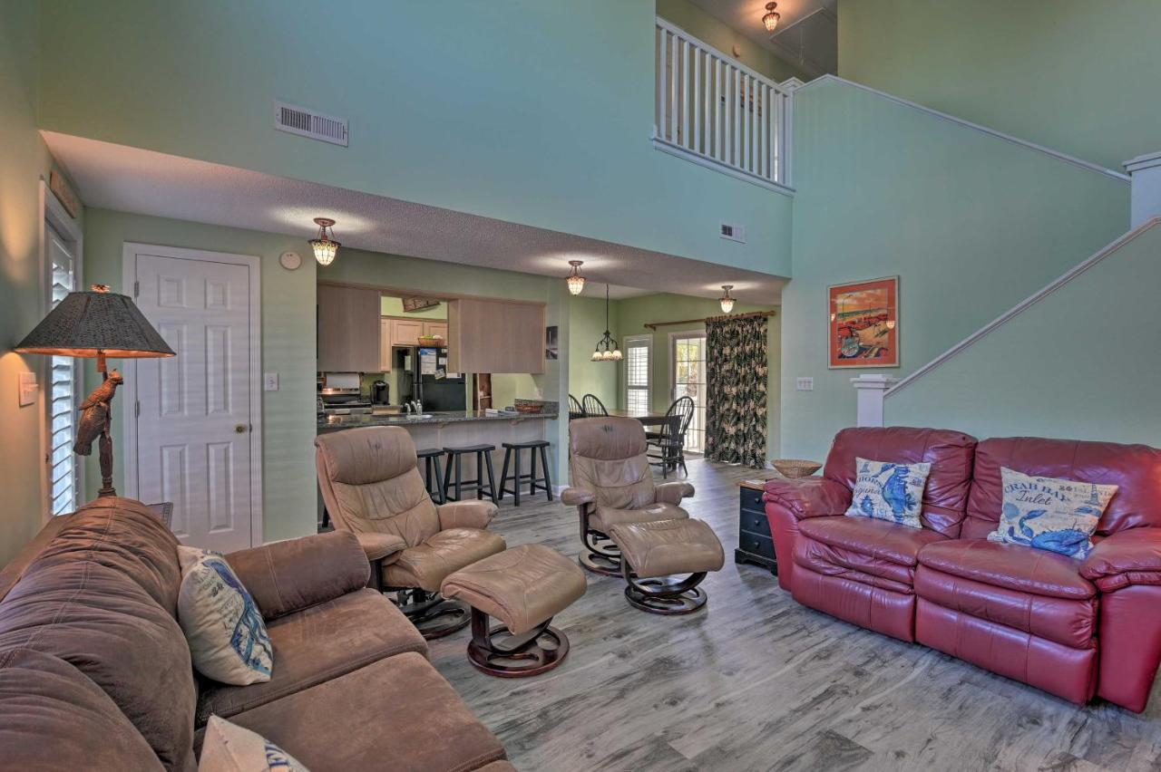 Surfside Beach Home Base Steps To Pool And Ocean! マートルビーチ エクステリア 写真